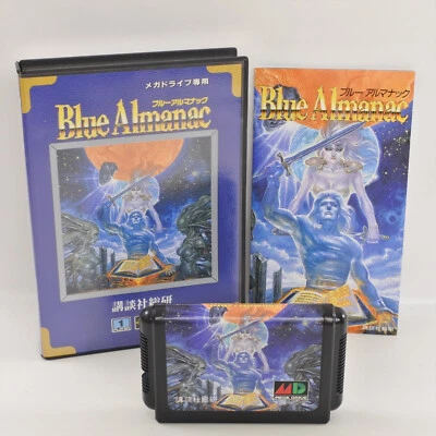 BLUE ALMANAC Mega Drive Sega 0705 md - Image 1 of 4