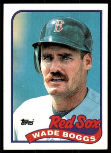 1989 Topps Wade Boggs Boston Red Sox #600