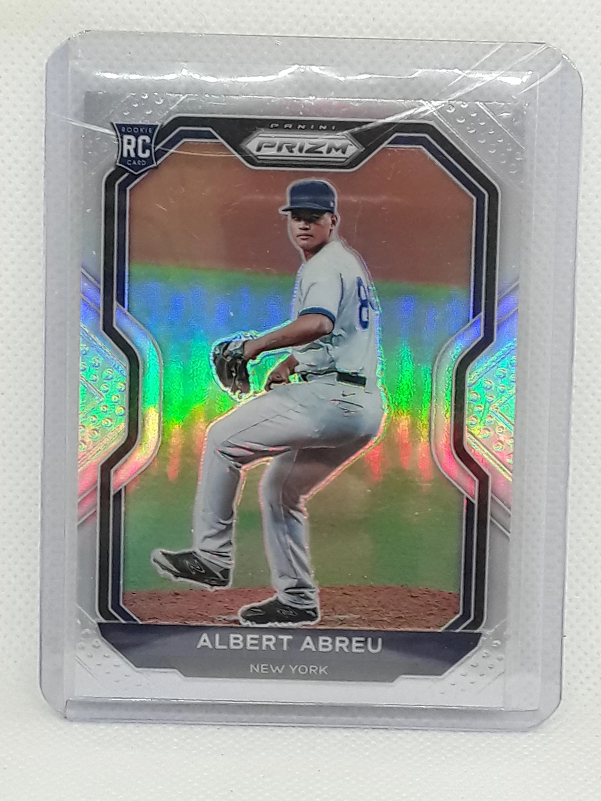 Albert Abreu 2021 Prizm Baseball - Silver RC #193 - New York Yankees