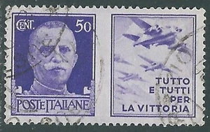 1942 REGNO USATO PROPAGANDA DI GUERRA 50 CENT - RF9-7 - Imagen 1 de 1