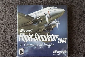 Microsoft Flight Simulator 2004 - PC CD/ROM - 4 Disk Set VGC - Picture 1 of 6
