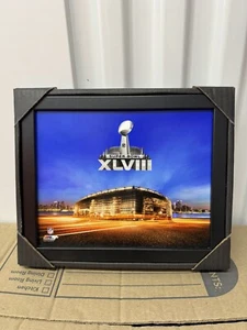 Super Bowl XLVIII 8 X 10” Framed Picture Photo Print Seahawks Broncos NYC NJ - Picture 1 of 1