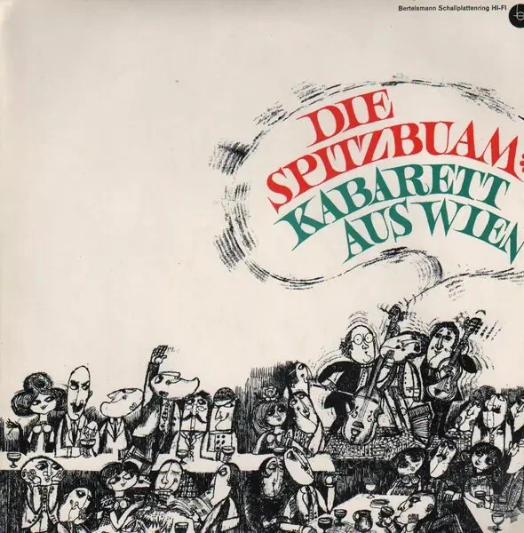 Die Spitzbuam Kabarett aus Wien Vinyl Single 10inch bertelsmann schallplatten - Bild 1 von 1