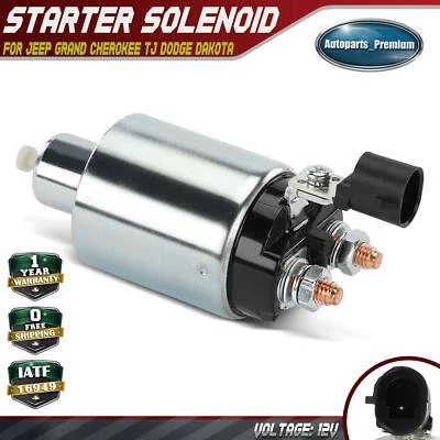 Interruptor solenoide de arranque 12V para Jeep WJ Grand Cherokee TJ Wrangler Dodge Dakota Foto 1 de 4
