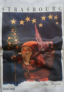 Tomi Ungerer Rare T-Shirt Diamante Festival Noel 1994 XL New Collector - Picture 1 of 3