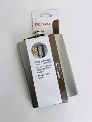 Pedrini Wine and Bar 8 fl. oz.  Plata metálica  Foto 1 de 4