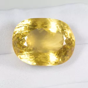 76.75 ct ULTRA RARE DIAMOND SPARKLING ORANGE YELLOW NATURAL CALCITE C Vdo 9193 - Picture 1 of 4