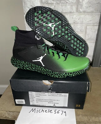 Nike x Jordan Oregon Ducks Vapor Intocable Velocidad Césped 2 Talla 14 Nuevo Con Caja  Foto 1 de 4