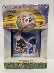 New Sealed 1996 MLB CYBR Card Mo Vaughn CD-Rom - Picture 1 of 3