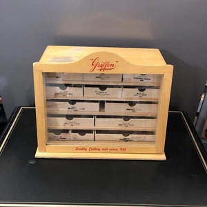 Vetrina vintage Griffon Store contropiano in legno - Foto 1 di 8
