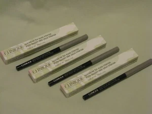 Clinique Quickliner For Eyes Intense #09 'Ébano Intenso' Negro 3x Talla de Viaje Nuevo en Caja - Imagen 1 de 4