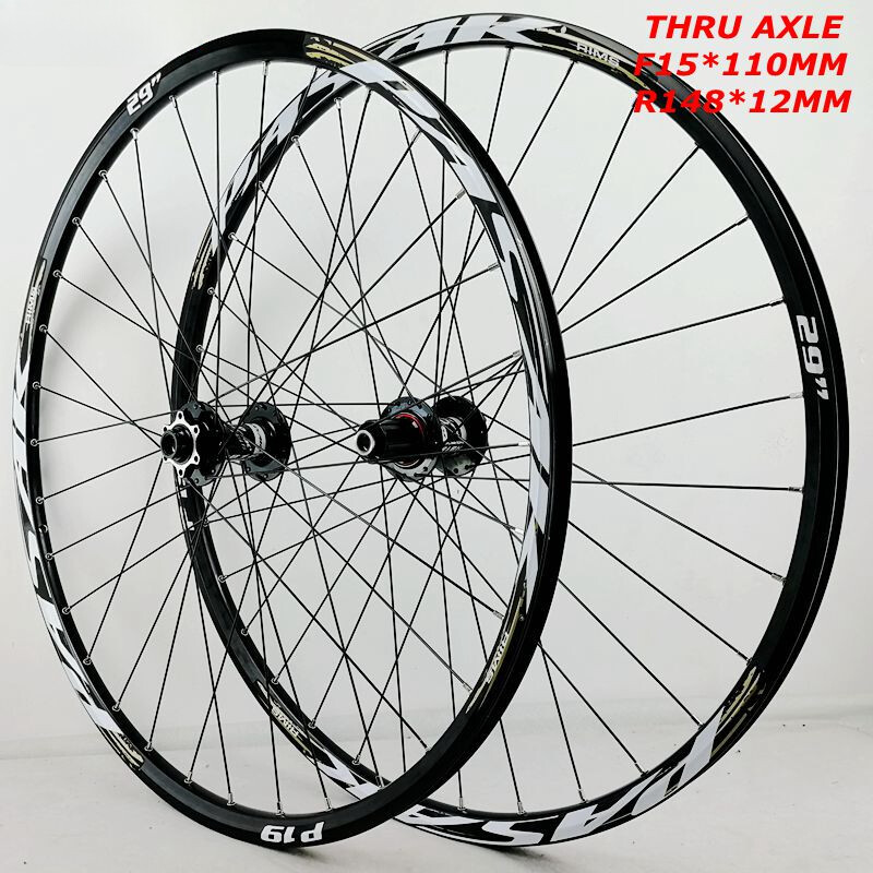 Set Ruote Bici Da Corsa 700C Disco - Cerchi Doppio Strato 30mm, Mozzi 120 Clic, Compatibili 8-12 Velocità