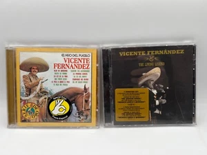 Vicente Fernandez El Hijo Del Pueblo + The Living Legend - 2 CD Lot - Picture 1 of 3