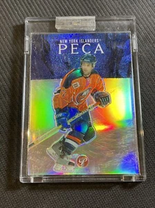 2003-04 TOPPS PRISTINE MICHAEL PECA REFRACTOR #ed 23/59 ISLANDERS - Picture 1 of 2