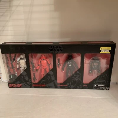 Star Wars Black Series Imperial Forces 4 Exclusive R2-Q5 Crimson Stormtrooper - Image 1 of 4