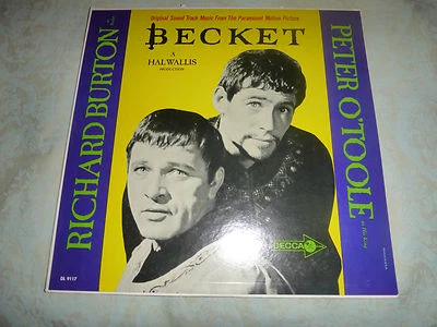 BECKET Soundtrack LP Dwcca RIichard Burton Peter O'Toole Laurence Rosenthal 1964 - Image 1 of 2