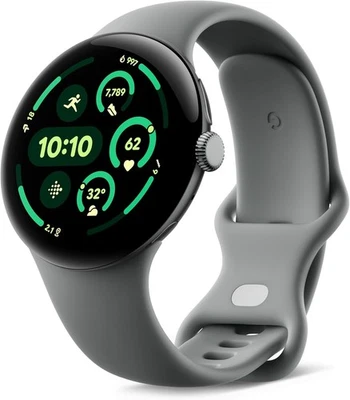 ⭐ Google Pixel Watch 3 (45mm) WiFi hazel / grau ⭐ Smartwatch ⭐ NEU vom Händler ⭐ - Bild 1 von 2