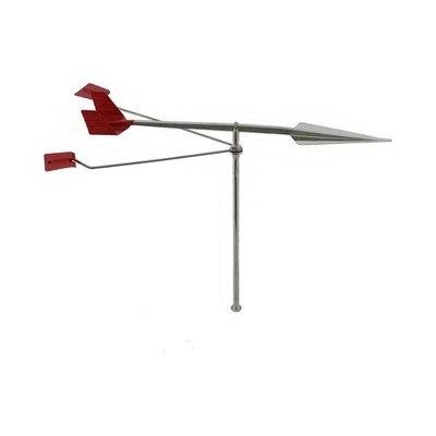 Wind King Windrichtungsanzeiger Segelboot Edelstahl 335 x 400mm mit Reflektoren - Bild 1 von 4