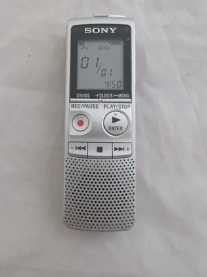 Sony ICD-P520 Handheld Digital Voice IC Recorder Tested and working - Image 1 of 4
