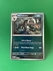 Houndoom Reverse Holo (Poke Ball) 063/131 Prismatic Evolutions NM Pokemon TCG - Picture 1 of 3
