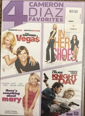 CAMERON DIAZ - 4 MOVIE  - What Happens In Vegas- Theres Something About Mary NEW - Image 1 of 2