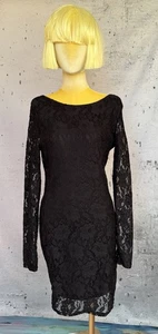 Amisu Kleid Damen Gr. 40 Spitze Schwarz 2 Stück  - Bild 1 von 23