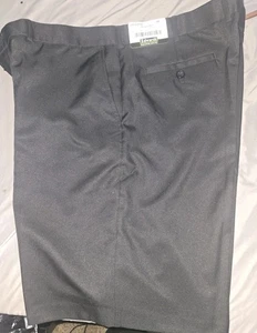 Edwards Herren Stil 2434-010 schwarz Mikrofaser Plissee vorne Short Größe: 40 - Bild 1 von 5
