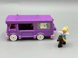 1994 Polly Pocket Bluebird 'Stable on the Go' Horse Trailer Near Complete - 2 Fg - Picture 1 of 11