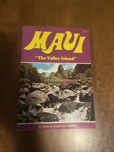 Vintage Book Pictorial Guide Maui Valley Island WW Distributors Honolulu Hawaii - Picture 1 of 6