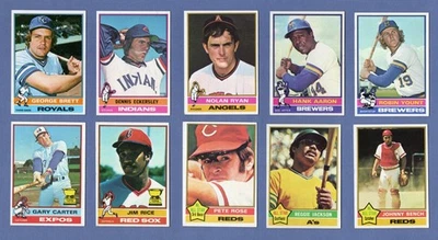 Juego de béisbol Topps 1976 ~ 660 ~ limpio grado bajo/medio AVG EX Foto 1 de 4