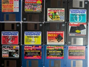 Retro PC Personal Computer Shopper Disketten - Software & Spiele Disks - Bild 1 von 13