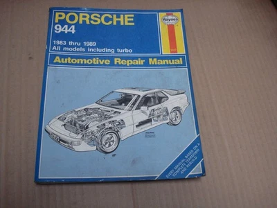 Porsche 944 1983 a 1989 manual de reparación Foto 1 de 4