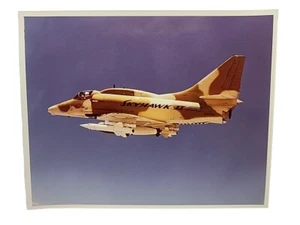 Douglas Aircraft Original Numbered Color Photo - Skyhawk II Fighter JRR 359 - Picture 1 of 4