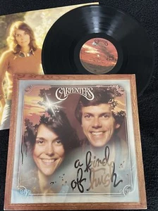 Carpenters – A Kind Of Hush Vinyl LP LYRIC INNER 1976 1st CLEANED/TESTED EX+/EX - Foto 1 di 10