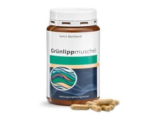 340 Grünlippmuschel-Kapseln (2 Dosen) von Sanct Bernhard, Glycosaminoglykane