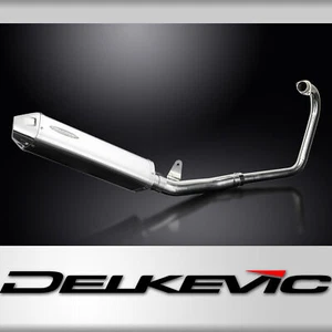 Honda CBF250 2004-2012 Full Exhaust 420mm Tri-Oval Stainless Silencer - Picture 1 of 5