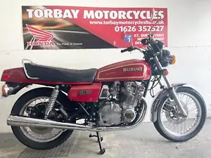 SUZUKI GS1000 DOHC CLASSIC IN RED 1979 TAX & MOT EXEMPT 1979 T REG - Picture 1 of 14