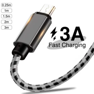 USB A to USB C Type C Fast Charging Cable Data Cord for Samsung S9 S10 Google - Photo 1 sur 15