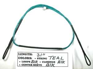 *TEAL* Crossbow String Excalibur Matrix Series 31 inch Handmade - Picture 1 of 1