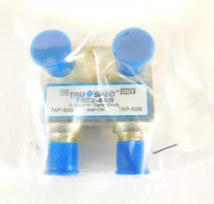 TSC2-6SB Accoppiatore Direzionale 2 Porte - IN-OUT-2 RUBINETTI - TRU SPEC 5-1000 MHz -6db - Foto 1 di 3