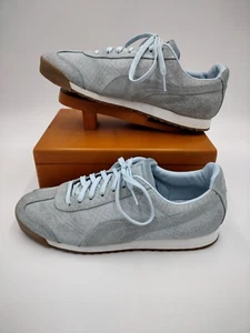 Puma Roma Emboss Forest  Women's Round Toe Blue Sneakers Size US 11 - Picture 1 of 7