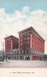 BIRMINGHAM ALABAMA HOTEL HILLMAN POSTAL - Imagen 1 de 2