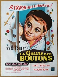 GUERRE DES BOUTONS yves robert affiche cinema originale 80x60 - Photo 1/1