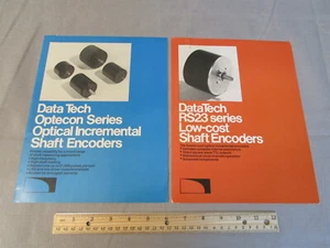 (2) DataTech RS23 Serie und Optecon Wellen-Drehgeber 1976 Kataloge - Bild 1 von 1