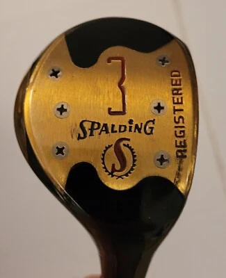 Spalding Tommy Aaron Signature 3 WOOD RH Club Excellent Used Condition 1107 - Image 1 of 4