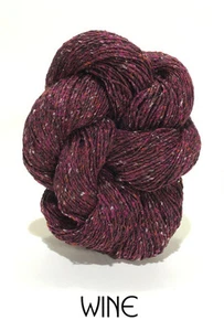 Japanese Top Dyed Silk Tweed Noil Yarn, 50 Grams, Hasegawa - Picture 1 of 15