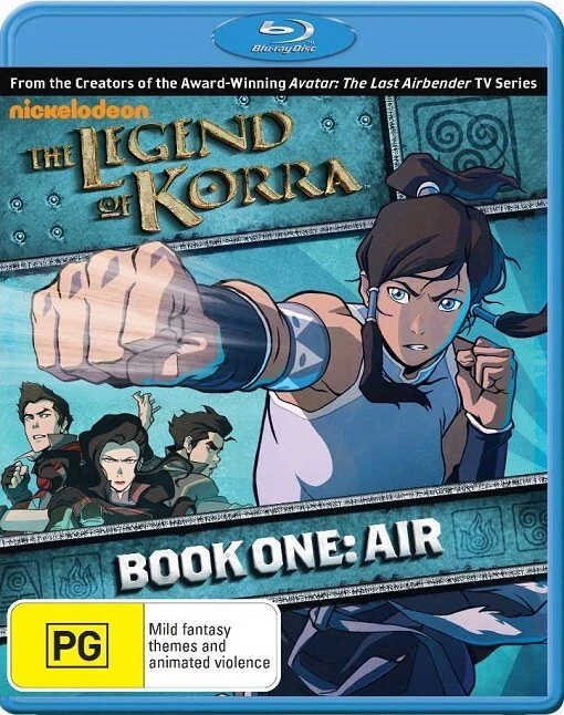 Legend Of Korra - Book One  - Air  (BLU RAY)  Region B - sealed - Image 1 of 1