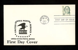 US FDC #2183 Bush / USPS Replacement 1989 SD Sitting Bull Native American Indian - Picture 1 of 2