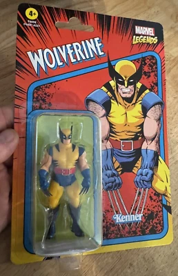 Wolverine Super Hero Marvel Cómic Leyenda Juguete Figura Coleccionista Kenner Hasbro REGALO Foto 1 de 4