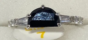 Bomb Party Size 7 Ring – Black Onyx Statement Stone – Bold & Elegant – NEW - Picture 1 of 3